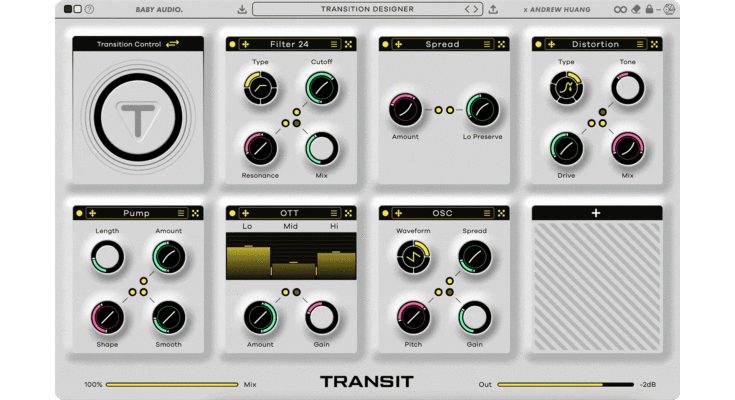 BABY Audio – Transit v1.0.0 VST, VST3, AAX, AU WIN.OSX x86 x64