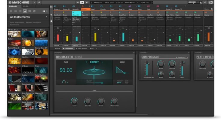 Native Instruments – Maschine 2 v2.17.4 SAL, VST, VST3, AAX, AU WIN.OSX x64