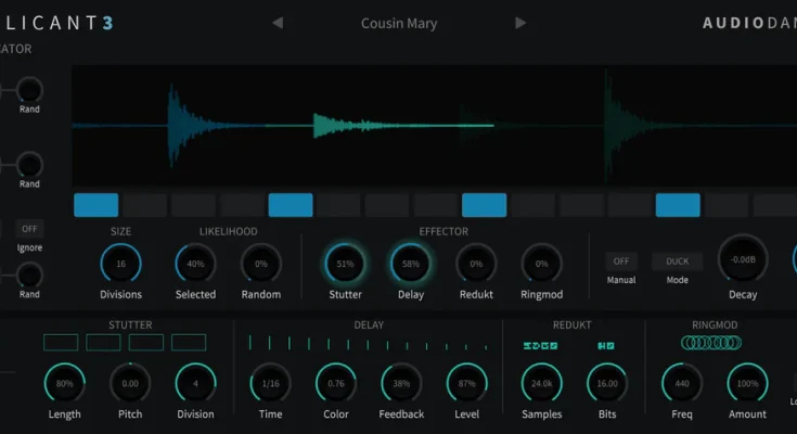 Audio Damage – AD056 Replicant 3 v3.0.8 VST3, AUv3, CLAP, AAX WIN.OSX x64